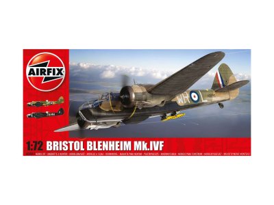 1:72 Airfix 04017 Bristol Blenheim Mk.IVF Fighter Plane - Af04017 1 - AF04017