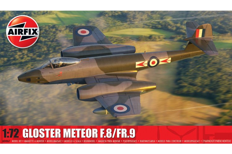 1:72 Airfix 04067 Gloster Meteor F.8/FR.9 - Straaljager - Af04067 1 - AF04067