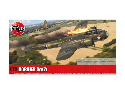 1:72 Airfix 05010A Dornier DO.17z - Af05010a 0 - AF05010A