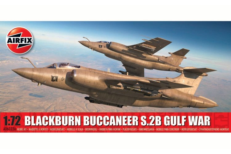 1:72 Airfix 06022A Blackburn Buccanneer S.2 Gulf War - Af06022a 1 - AF06022A