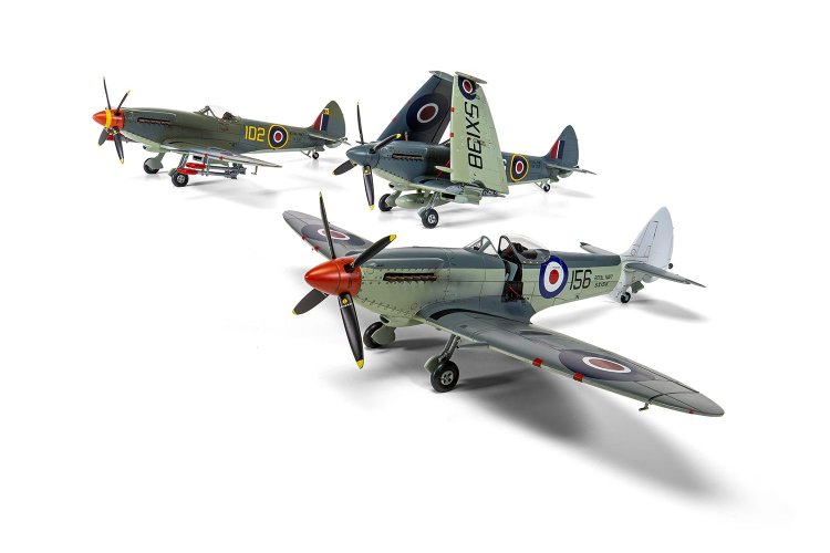 1:48 Airfix 06102A Supermarine Seafire F.XVII - Af06102a 2 - AF06102A