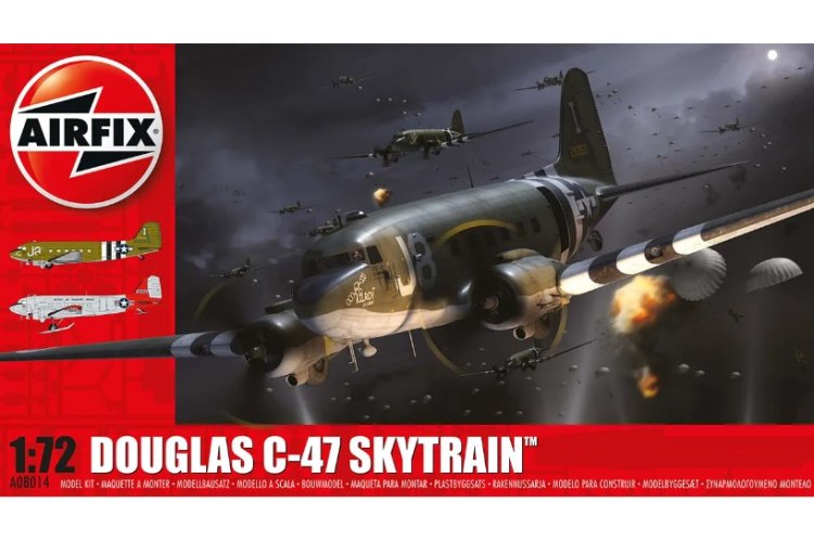 1:72 Airfix 08014 Douglas C-47 Skytrain Plane - Af08014 1 - AF08014