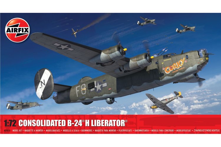 1:72 Airfix 09010 Consolidated B-24H Liberator - Propeller Vliegtuig - Af09010 1 - AF09010