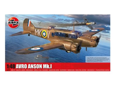 1:48 Airfix 09191 Avro Anson Mk.I Plane - Af09191 - AF09191