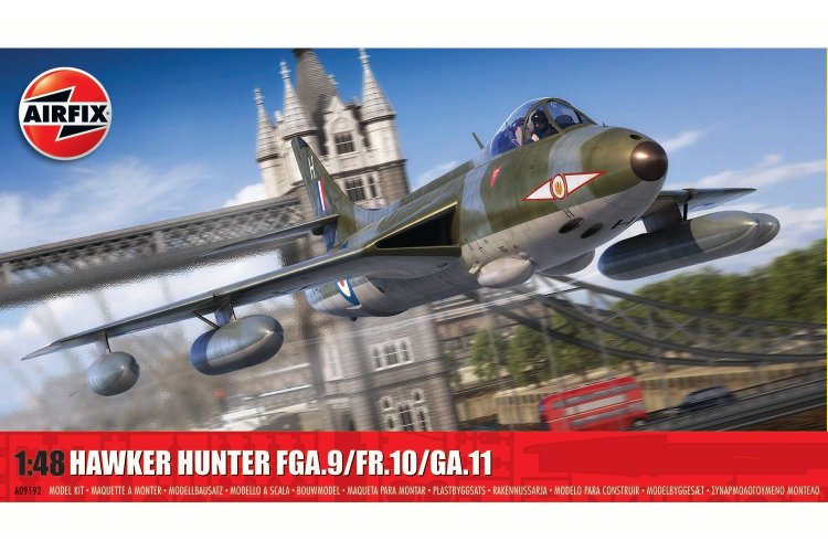 1:48 Airfix 09192 Hawker Hunter FGA.9/FR.10/GA.11 - Af09192 1 1 - AF09192