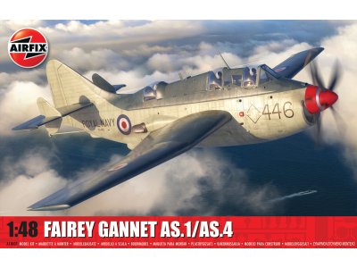 1:48 Airfix 11007 Fairey Gannet AS.1/AS.4 Plane - Af11007 - AF11007