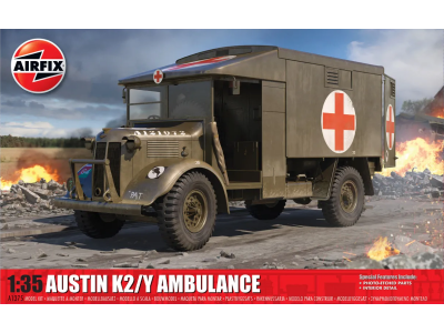 1:35 Airfix 1375 Austin K2/Y Ambulance - Af1375 - AF1375