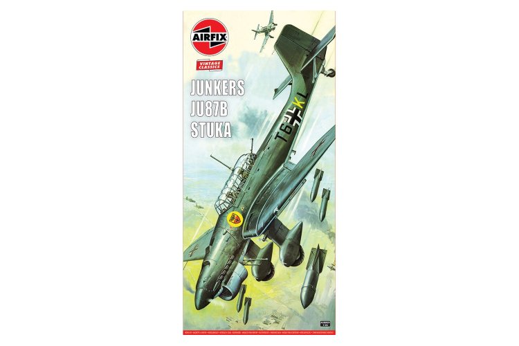 1:24 Airfix 18002V Junkers Ju87B Stuka - Af18002v 1 - AF18002V