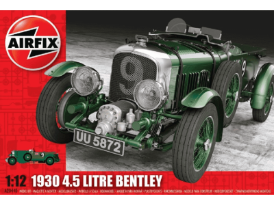 1:12 Airfix 20440V 1930 4.5 litre Bentley Car - Af20440v bentley - AF20440V