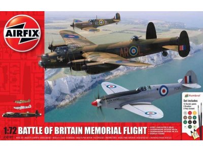 1:72 Airfix 50182 Battle of Britain Memorial Flight - Gift Set - Af50182 - AF50182