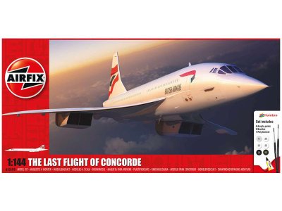 1:144 Airfix 50189 Concorde Plane - Gift Set - Af50189 - AF50189