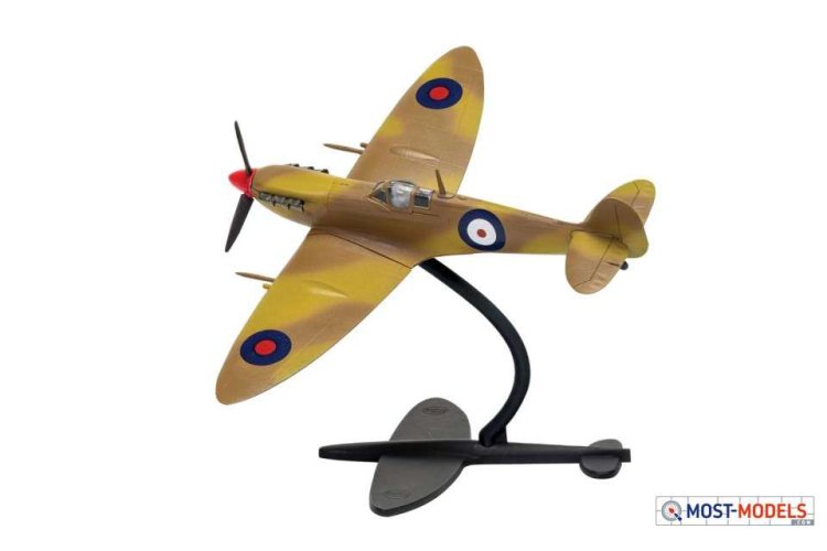 1:72 Airfix 55001 Supermarine Spitfire MkVc - Starter Set - Af55001 beginner set supermarine spitfire mkvc 1 - AF55001