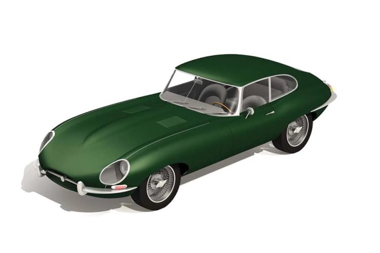 1:43 Airfix 55009 Jaguar E-Type - Starter Kit - Af55009 3 - AF55009