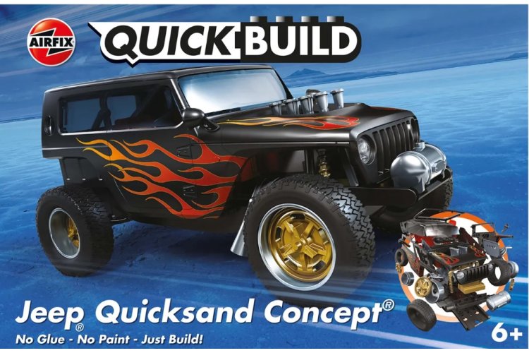 Airfix J6038 QUICKBUILD JEEP Quicksand Concept - Afj6038 1 - AFJ6038