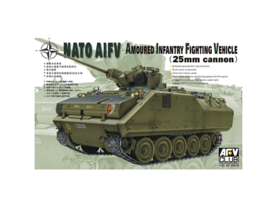 1:35 AFV Club 35016 YPR-765 NATO AIFV Armored Infantry Fighting Vehicle - 25mm cannon - Afv35016 - AFV35016