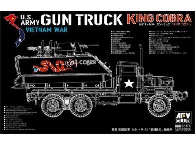 1:35 AFV Club AF35323 US Army Gun Truck "King Cobra" - Afvaf35323 - AFVAF35323