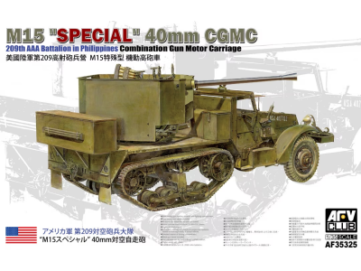1:35 AFV Club AF35325 M15 - Special -  40mm CGMC - Combination Gun Motor Carriage - Afvaf35325 - AFVAF35325