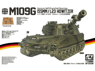 1:35 AFV Club 35330 German Self-Propelled Howitzer M109G 155mm /L23 - Afvaf35330 - AFVAF35330