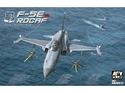 1:48 AFV Club AR48S12 F-5E ROCAF - Northrop Tiger II Fighter Bomber - Afvr48s12 01 - AFVAR48S12