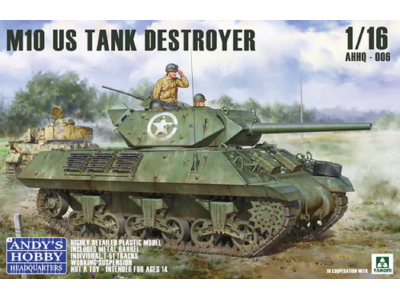 1:16 Andys Hobby Headquarters 006 U.S. M10 Tank Destroyer - Wolverine - Ahhq006 - AHHQ006