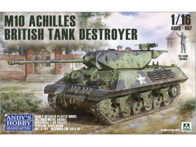 1:16 Andys Hobby Headquarters 007 British M10 - Achilles -  IIc Tank Destroyer - Ahhq007 - AHHQ007