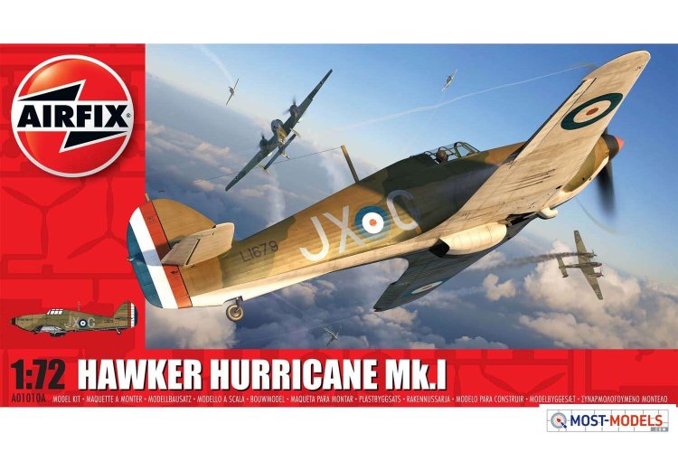 1:72 Airfix 01010A Hawker Hurricane MK.I    - Air01010a 1 - AF01010A