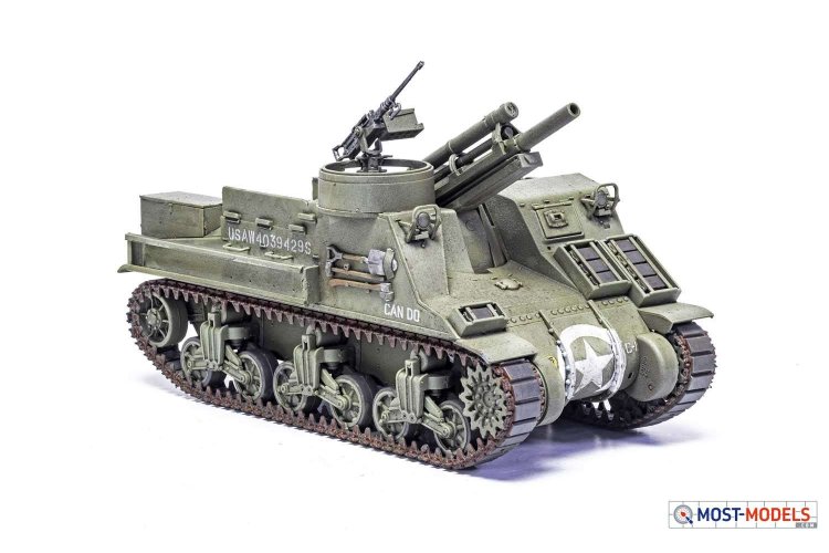 1:35 Airfix 1368 M7 Priest - Air1368 4 - AF1368