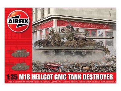 1:35 Airfix 1371 M-18 Hellcat GMC Tank Destroyer - Air1371 - AF1371