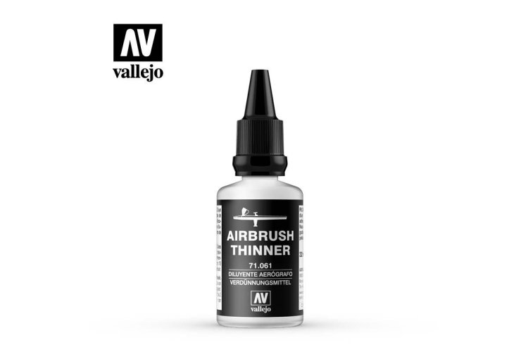 Vallejo 71061 Airbrush Thinner (32 ml) - Airbrush thinner vallejo 71061 32ml - VAL71061-XS