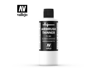 Vallejo 71161 Airbrush Thinner (200 ml) - Airbrush thinner vallejo 71161 200ml - VAL71161