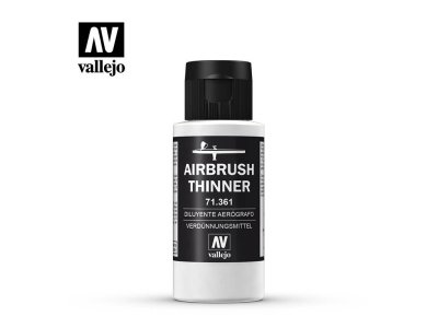 Vallejo 71361 Airbrush Thinner (60 ml) - Airbrush thinner vallejo 71361 60ml - VAL71361-XS