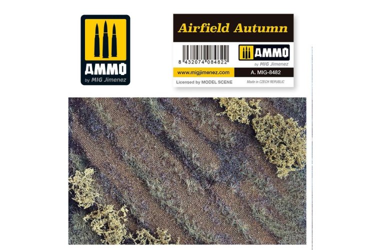 AMMO MIG 8482 Airfield - Autumn - Mat for Diorama - Airfield autumn 1 - MIG8482