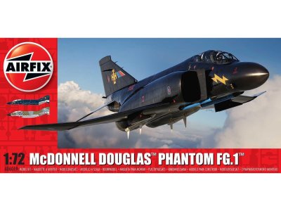 1:72 Airfix 06019 McDonnell Douglas Phantom FG.1 RAF - Airfix06019front - AF06019