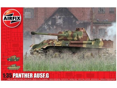 1:35 Airfix 1352 Panther G Tank - Airfix1352front - AF1352