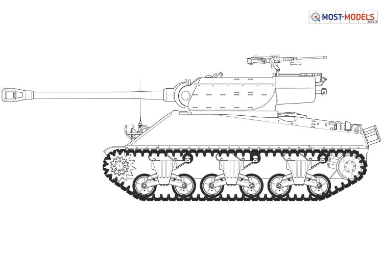 1:35 Airfix 1356 M36B1 GMC Tank Destroyer (U.S. Army) - Airfix1356 1 - AF1356