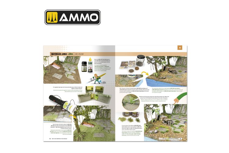 AMMO MIG 6254 Modelling School - How to use Vegetation in your Dioramas - Amig 6254 05 - MIG6254-XS