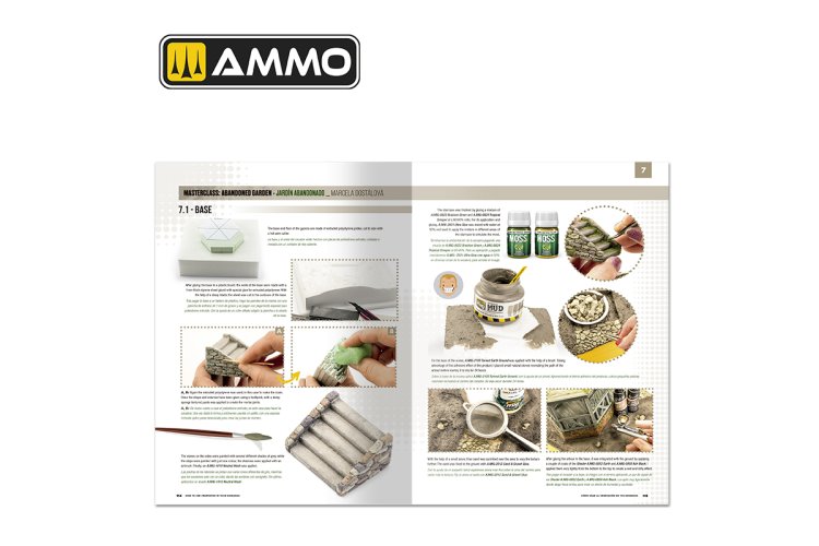 AMMO MIG 6254 Modelling School - How to use Vegetation in your Dioramas - Amig 6254 06 - MIG6254-XS