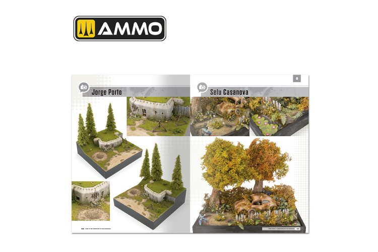 AMMO MIG 6254 Modelling School - How to use Vegetation in your Dioramas - Amig 6254 08 - MIG6254-XS