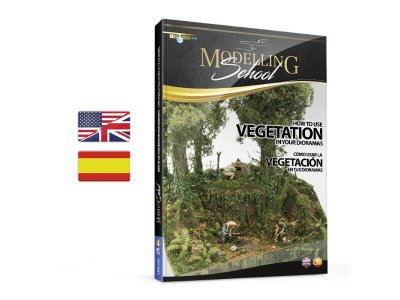AMMO MIG 6254 Modelling School - How to use Vegetation in your Dioramas - Amig 6254 - MIG6254-XS