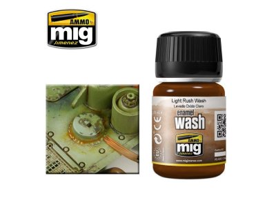 AMMO MIG 1004 Light Rust Wash - Ammo light rust wash - MIG1004-XS