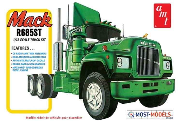 1:25 AMT 1039 Mack R685ST Semi Tractor  - Amt1039 1 - AMT1039