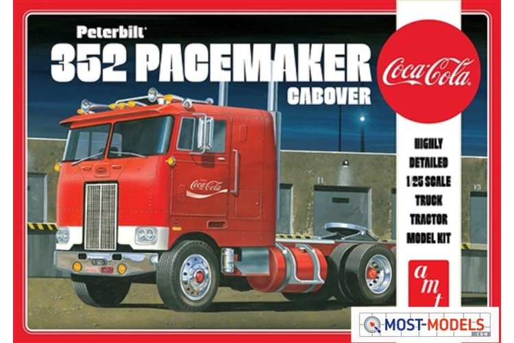 1:25 AMT 1090 Peterbilt 352 Pacemaker - Coca Cola Truck - Amt1090 1 - AMT1090