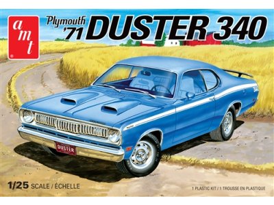 1:25 AMT 1118 1971 Plymouth Duster 340 - American Car - Amt1118 1 - AMT1118