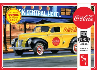 1:25 AMT 1161 1940 Ford Sedan Delivery - Coca-Cola - American Car - Amt1161 1 - AMT1161