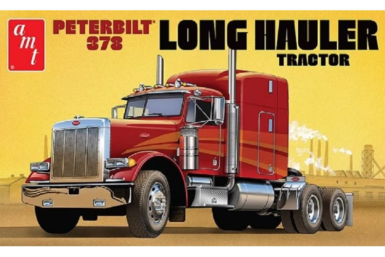 1:24 AMT 1169 Peterbilt 378 Long Hauler Truck - Semi Tractor - Amt1169 1 - AMT1169