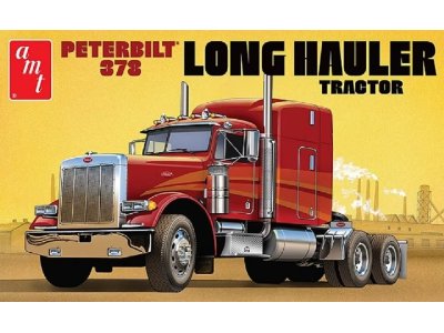 1:24 AMT 1169 Peterbilt 378 Long Hauler Truck - Semi Tractor - Amt1169 - AMT1169