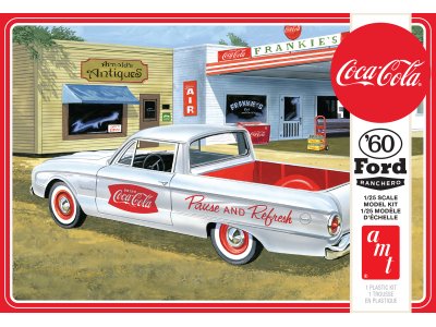 1:25 AMT 1189 Coca-Cola 1960 Ford Ranchero - Amt1189m coca cola 1960 ford ranchero final hr - AMT1189