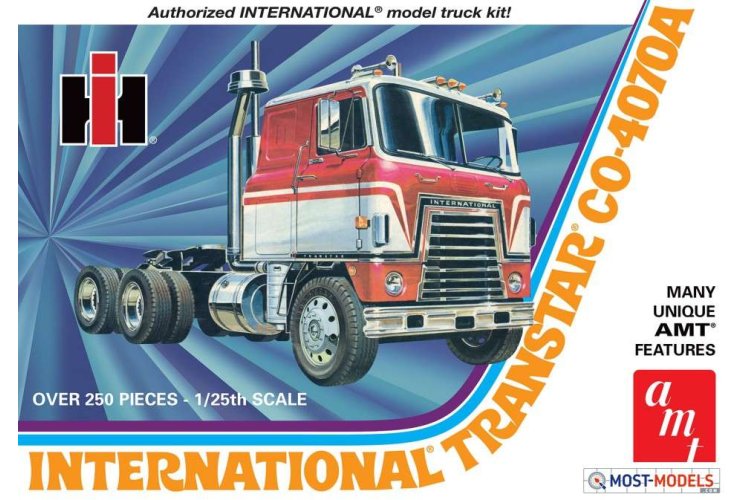 1:25 AMT 1203 International Transtar CO-4070A Semi Tractor Cab - Amt1203 international transtar co 4070a0 final hr 1 - AMT1203