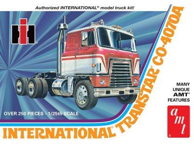 1:25 AMT 1203 International Transtar CO-4070A Semi Tractor Cab - Amt1203 international transtar co 4070a0 final hr - AMT1203