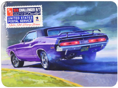 1:25 AMT 1401  1970 Dodge Challenger R/T - USPS Auto Art Stamp Series - Amt1401 - AMT1401